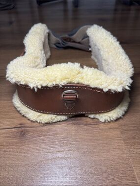 🐴 Calibre Leather & Sheepskin Pony Girth. Size 44 🐴